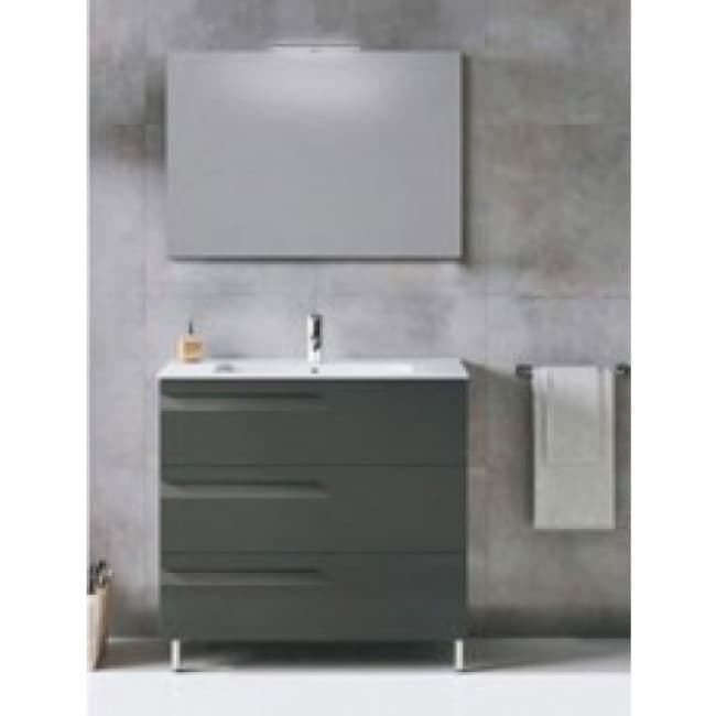 Mueble para Baño K-Delta Estela color Gris